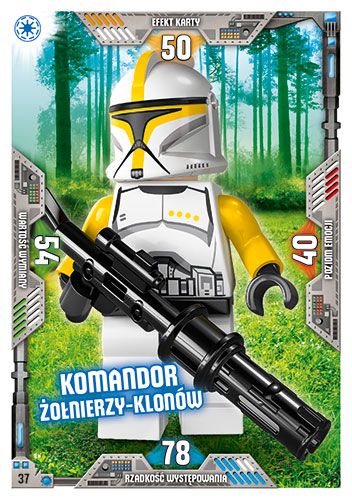 LEGO® Star Wars™ Seria 2 - Nr 37: Komandor żołnierzy-klonów