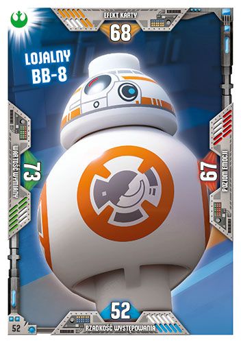 LEGO® Star Wars™ Seria 2 - Nr 52: Lojalny BB-8