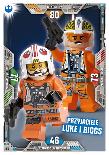 LEGO® Star Wars™ Seria 2 - Nr 58: Przyjaciele Luke i Biggs