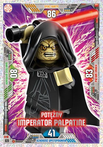 LEGO® Star Wars™ Seria 2 - Nr 69: Potężny Imperator Palpatine