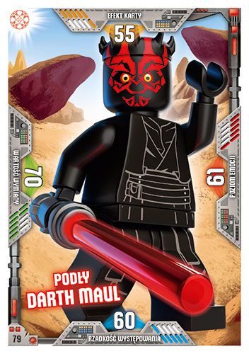LEGO® Star Wars™ Seria 2 - Nr 79: Podły Darth Maul
