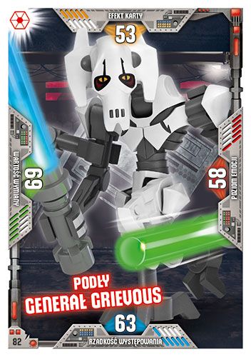LEGO® Star Wars™ Seria 2 - Nr 82: Podły Generał Grievous