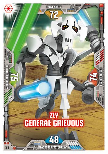 LEGO® Star Wars™ Seria 2 - Nr 83: Zły Generał Grievous