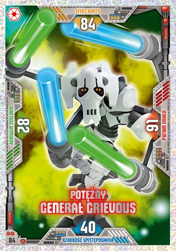 LEGO® Star Wars™ Seria 2 - Nr 84: Potężny Generał Grievous