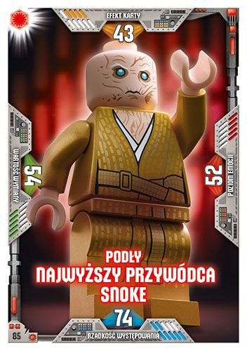 LEGO® Star Wars™ Seria 2 - Nr 85: Podły Najwyższy Przywódca Snoke
