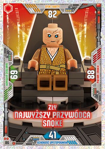 LEGO® Star Wars™ Seria 2 - Nr 86: Zły Najwyższy Przywódca Snoke