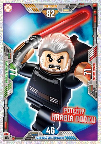 LEGO® Star Wars™ Seria 2 - Nr 88: Potężny Hrabia Dooku