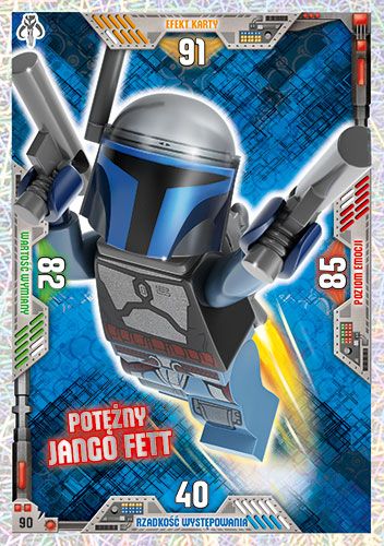 LEGO® Star Wars™ Seria 2 - Nr 90: Potężny Jango Fett