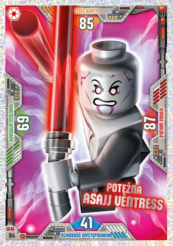LEGO® Star Wars™ Seria 2 - Nr 94: Potężna Asajj Ventress