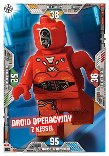 LEGO® Star Wars™ Seria 2 - Nr 103: Droid operacyjny z Kessel