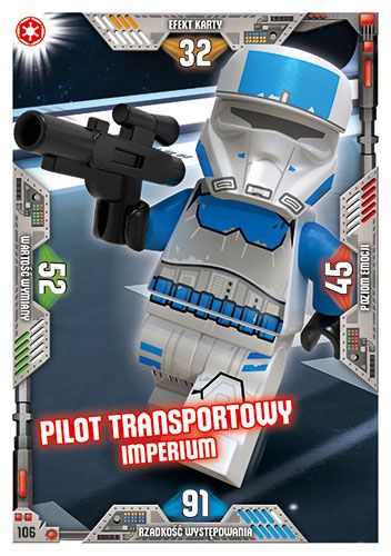 LEGO® Star Wars™ Seria 2 - Nr 106: Pilot transportowy Imperium