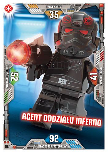LEGO® Star Wars™ Seria 2 - Nr 107: Agent Oddziału Inferno