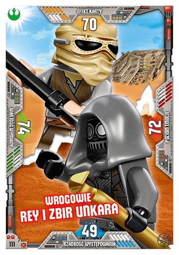LEGO® Star Wars™ Seria 2 - Nr 111: Wrogowie Rey i zbir Unkara
