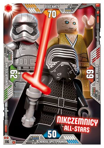 LEGO® Star Wars™ Seria 2 - Nr 116: Nikczemnicy All-Stars 