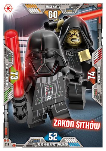 LEGO® Star Wars™ Seria 2 - Nr 117: Zakon Sithów