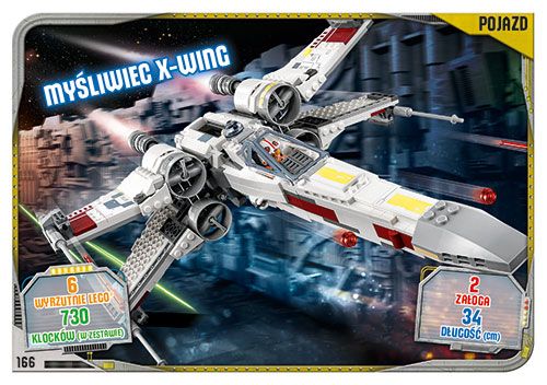 LEGO® Star Wars™ Seria 2 - Nr 166: Myśliwiec X-Wing