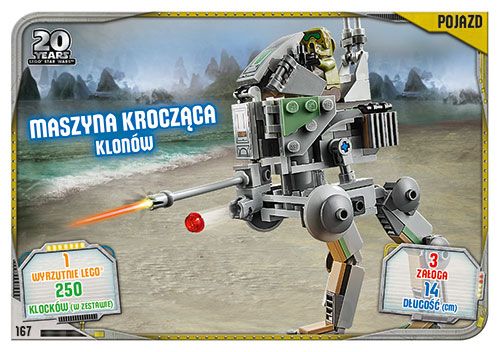 LEGO® Star Wars™ Seria 2 - Nr 167: Maszyna krocząca klonów