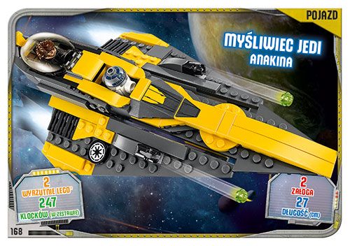 LEGO® Star Wars™ Seria 2 - Nr 168: Myśliwiec Jedi Anakina