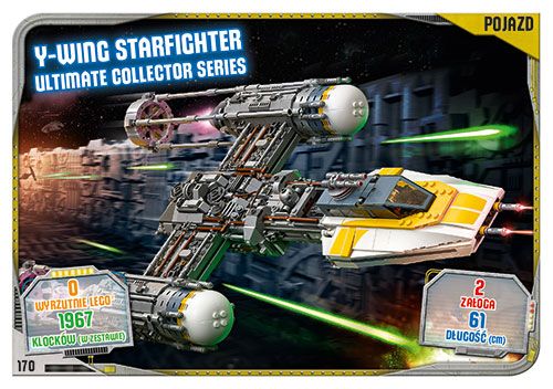LEGO® Star Wars™ Seria 2 - Nr 170: Y-Wing Starfighter Ultimate Collector Series