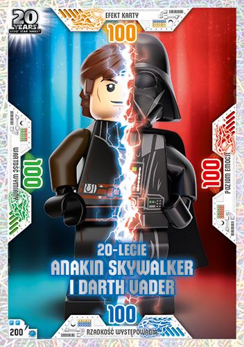 LEGO® Star Wars™ Seria 2 - Nr 200: 20-lecie Anakin Skywalker i Darth Vader