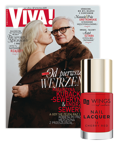 VIVA 2/2025 z lakierem od AA Wings Cherry Red