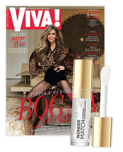 VIVA 1/2026 z olejkiem odżywczo-wygładzającym do ust od Eveline