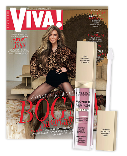 VIVA 1/2026 z matową pomadką w płynie od Eveline