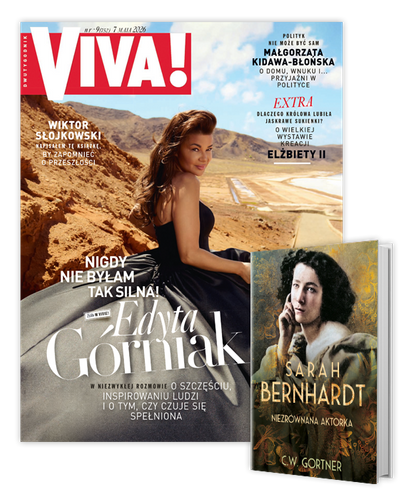 VIVA 9/2026 z książką "Sarah Bernhardt. Niezrównana aktorka"