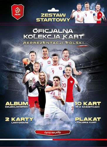 OFICJALNA KOLEKCJA KART PZPN - EURO 2020 - ZESTAW STARTOWY + bransoletka kibica gratis!