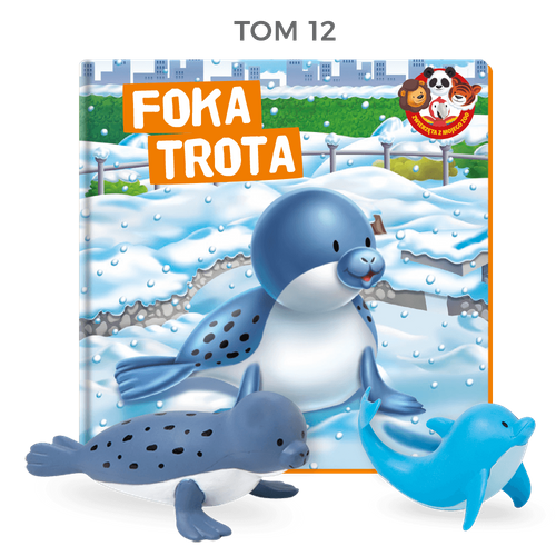 Zwierzęta z mojego ZOO - FOKA TROTA + Foka + Delfinek